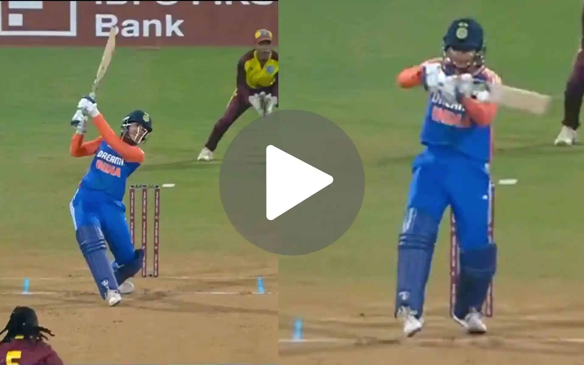 [Watch]Smriti Mandhana Unleashes Flurry Of Boundaries As She Completes 27-Ball Fifty